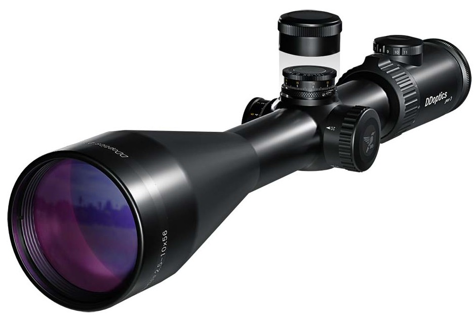 DD-Optics Nachtfalke N-FX MRAD iFiber 2,5-10X56 Zielfernrohre