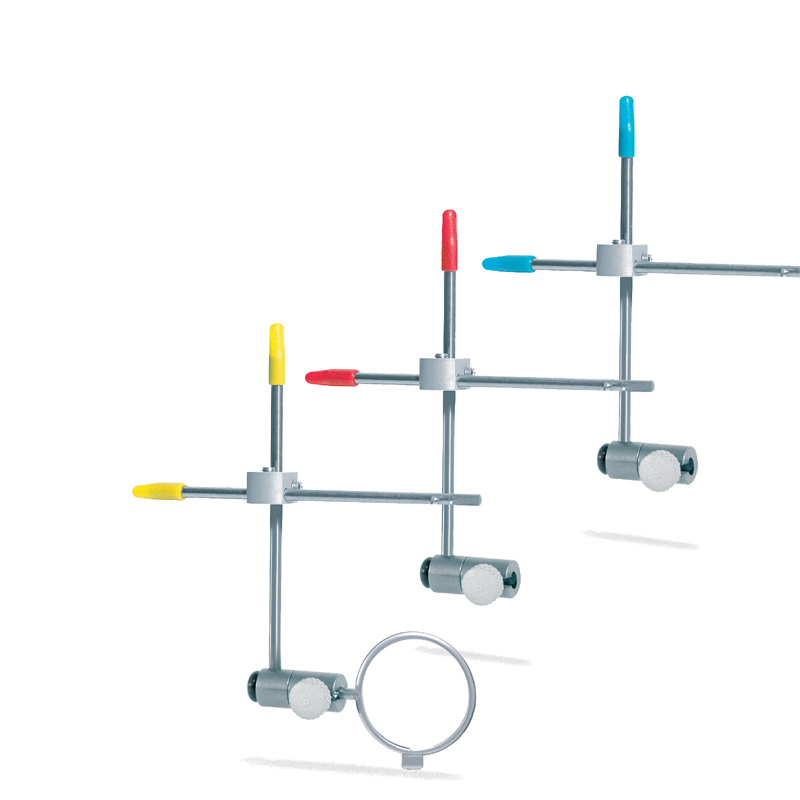 MEC Haltesystem 3-Stellung 3er-Set m. Glashalter 23mm Schießbrillen