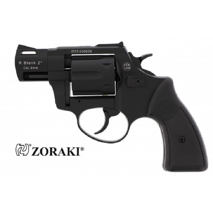 ESC Zoraki R2 2'' schwarz 9mm R.K. (Premium) Gas- & Signalwaffen