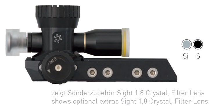 Centra Spy Long schwarz Diopter Feinwerkbau Diopter