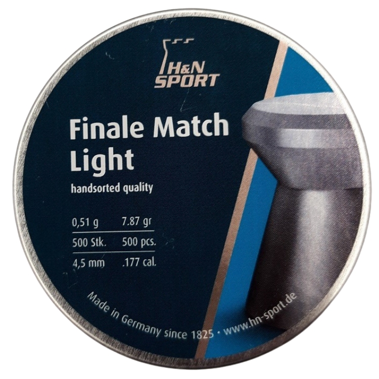 Haendler & Natermann Finale Match Light 4,49/0,51g Diabolo Munition