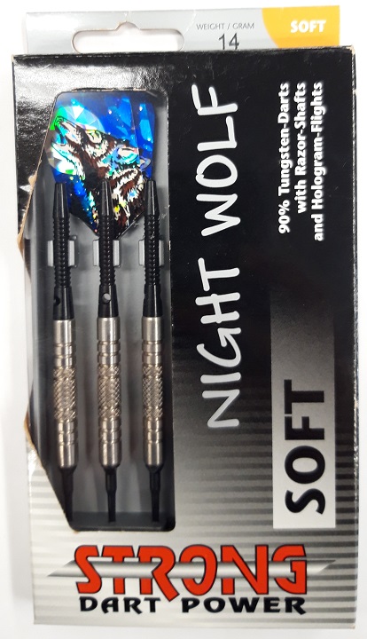 Dartpoint Strong Night Wolf Soft 14g Dart & Zubehör