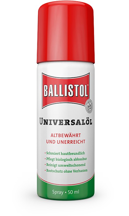 Ballistol Waffenöl Spray 50ml Reinigungszubehör für Waffen