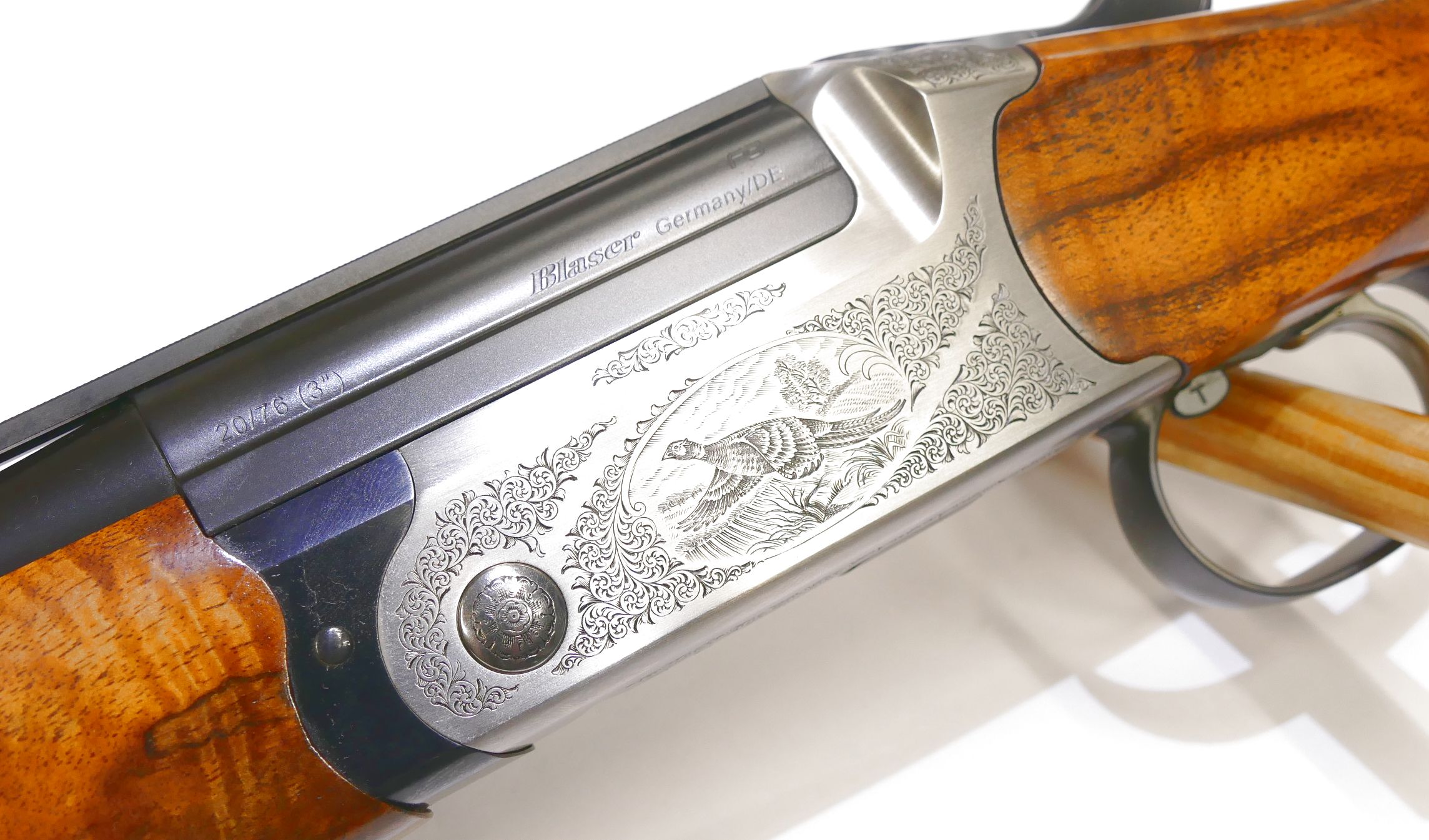 Blaser F 3 Luxus Game Comp.  76 mm 20/76 Bockdoppelflinte