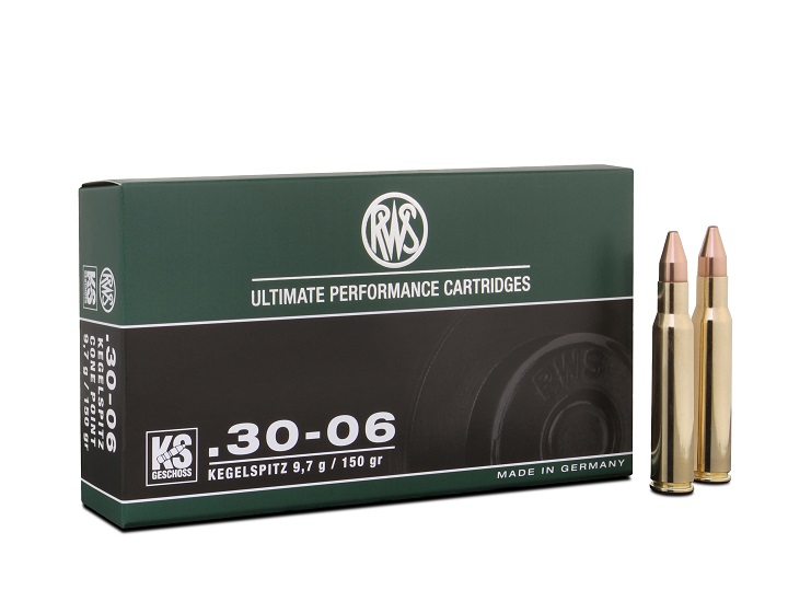 RWS .30-06 KS 9,7g/150gr. Büchsenpatronen