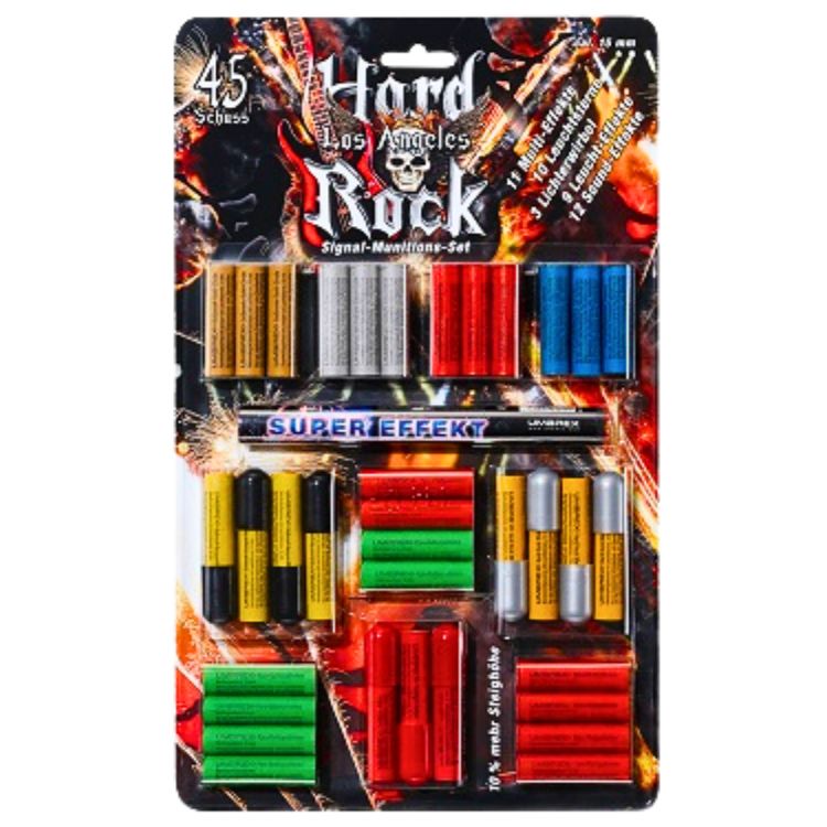 Umarex Hard Rock Los Angeles 45 Stück Signalmunition