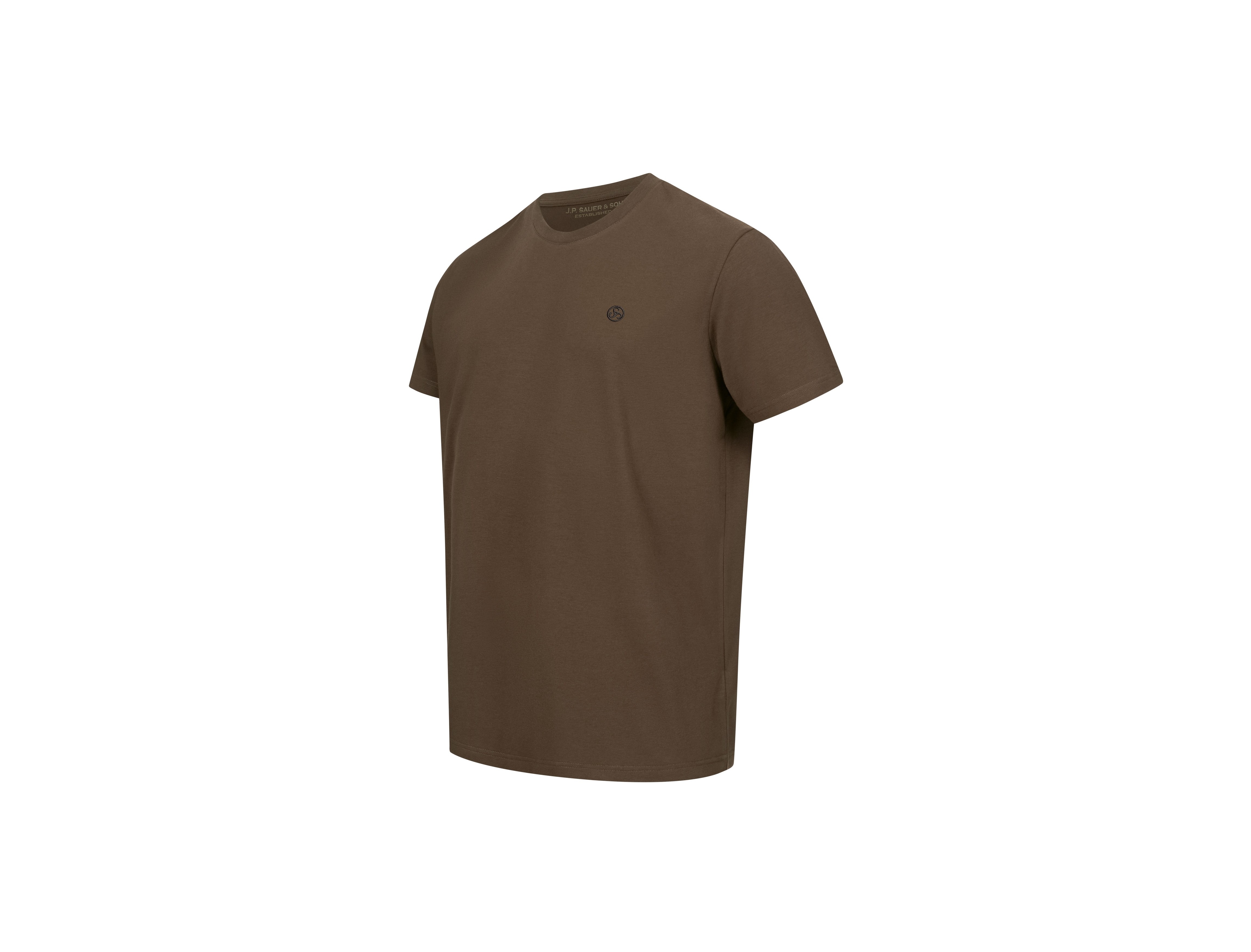 Sauer&Sohn Sauer T-Shirt 23 schoko  T-Shirts Herren