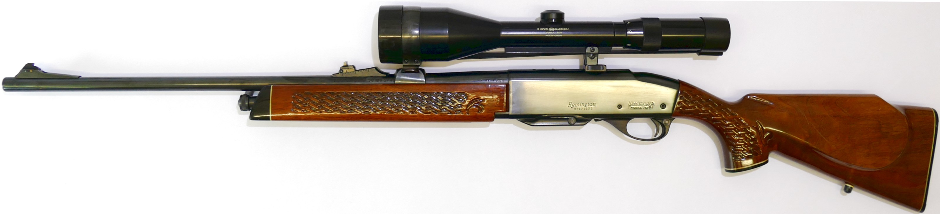 Remington Woodsmaster Mod. 742 .30-06 SPRINGFIELD Halbautomat Kugel