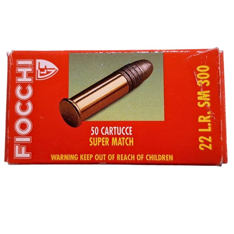 Fiocchi Super Match 300 AS .22 lfB KK-Patronen