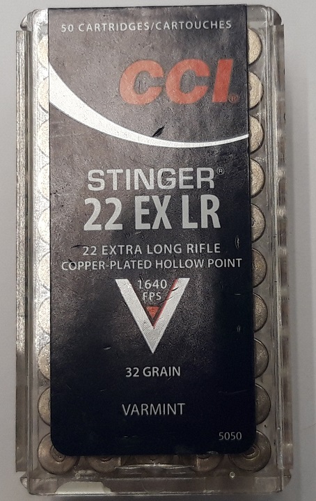 CCI Stinger .22l.r. KK-Patronen