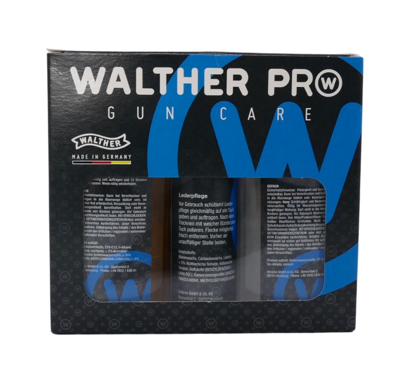 Umarex Walther Pro Gun Care Set Kunststoff-, Leder-,Holzpflege Sportzubehör