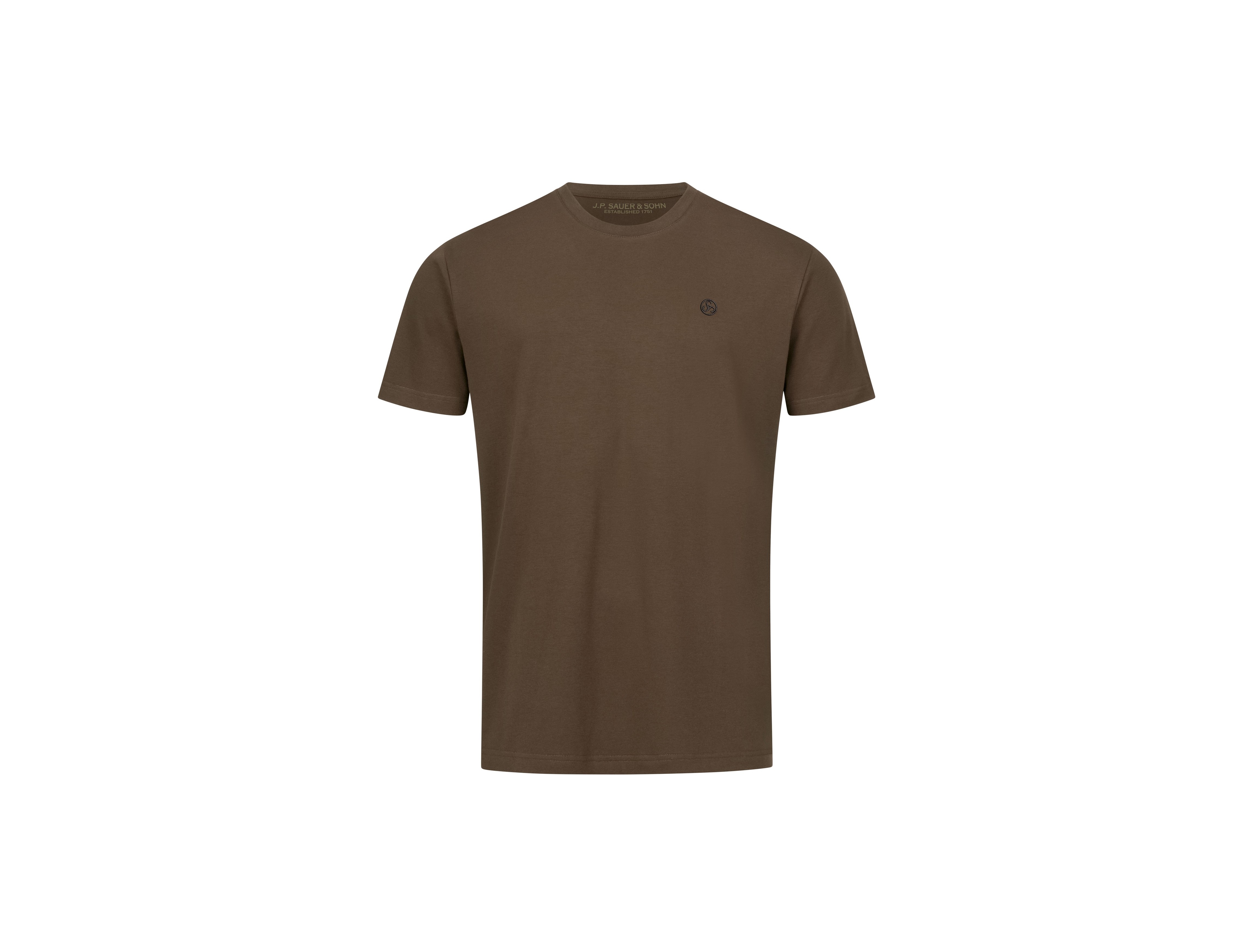 Sauer&Sohn Sauer T-Shirt 23 schoko  T-Shirts Herren