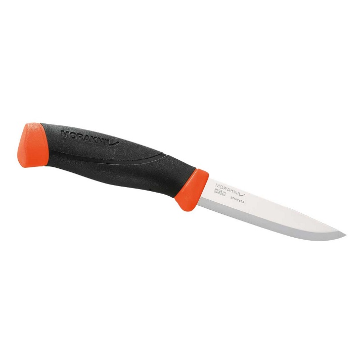 Herbertz Mora Messer Orange  Fahrtenmesser-Bowie