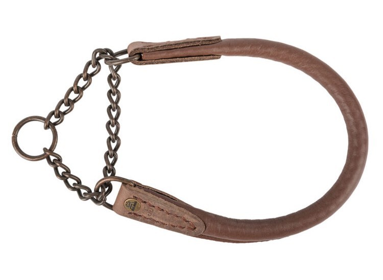 Albrecht-Kind Halsband aus Elchleder 40 cm Hundehalsbänder & Geschirre