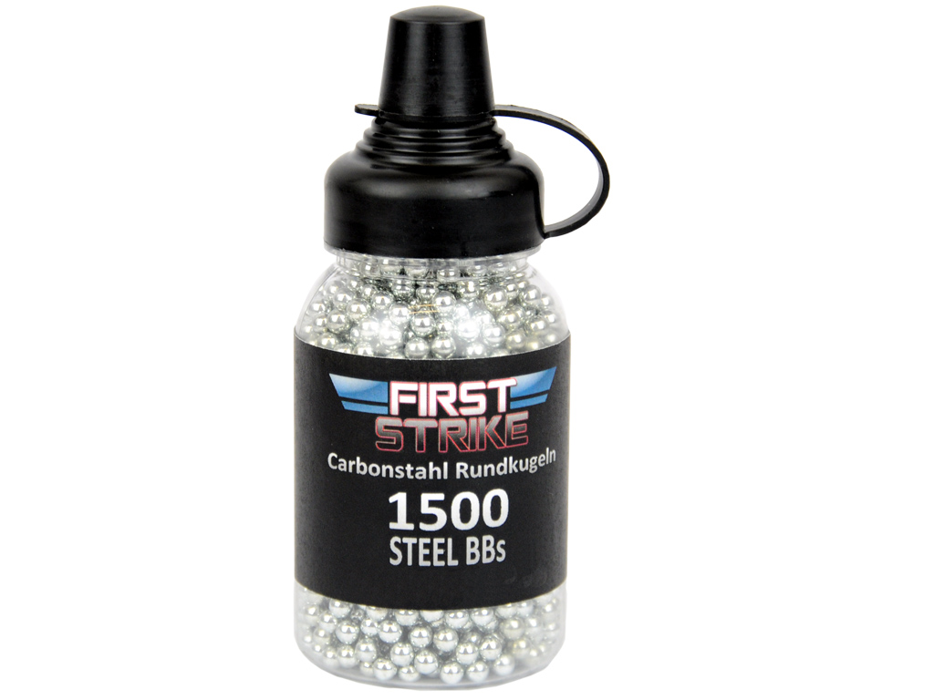 ESC First Strike Stahlkugeln 1500 Stk. 4,5mm (Premium) Diabolo Munition