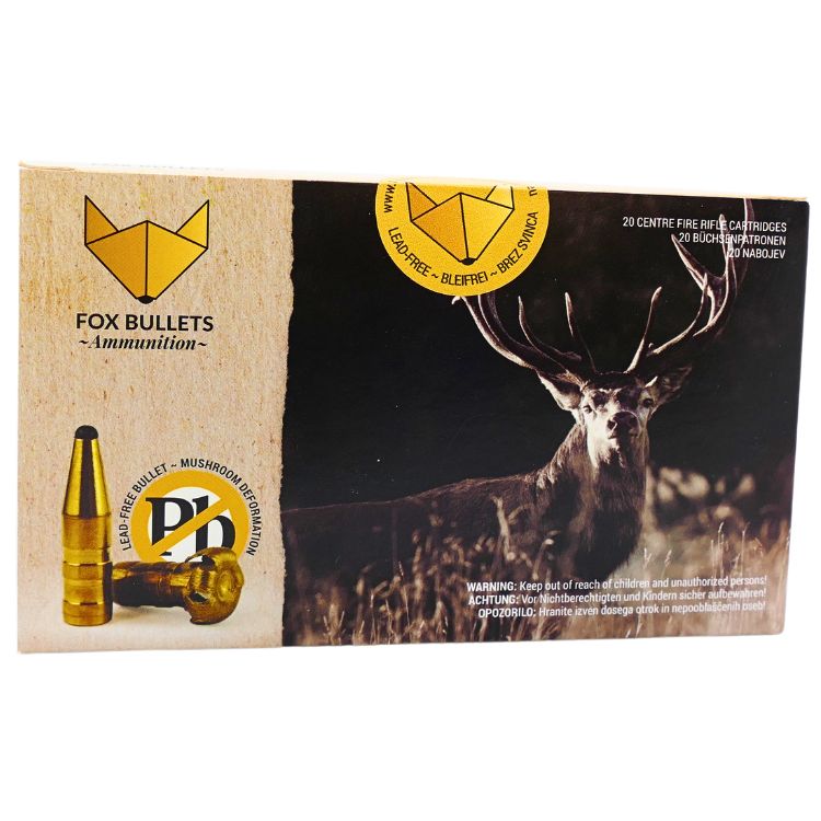 Fox-Bullets .308 Win. Hunter Classic - 8,4g/130gr Büchsenpatronen Bleifrei