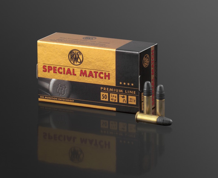 RWS Special Match .22lr KK-Patronen