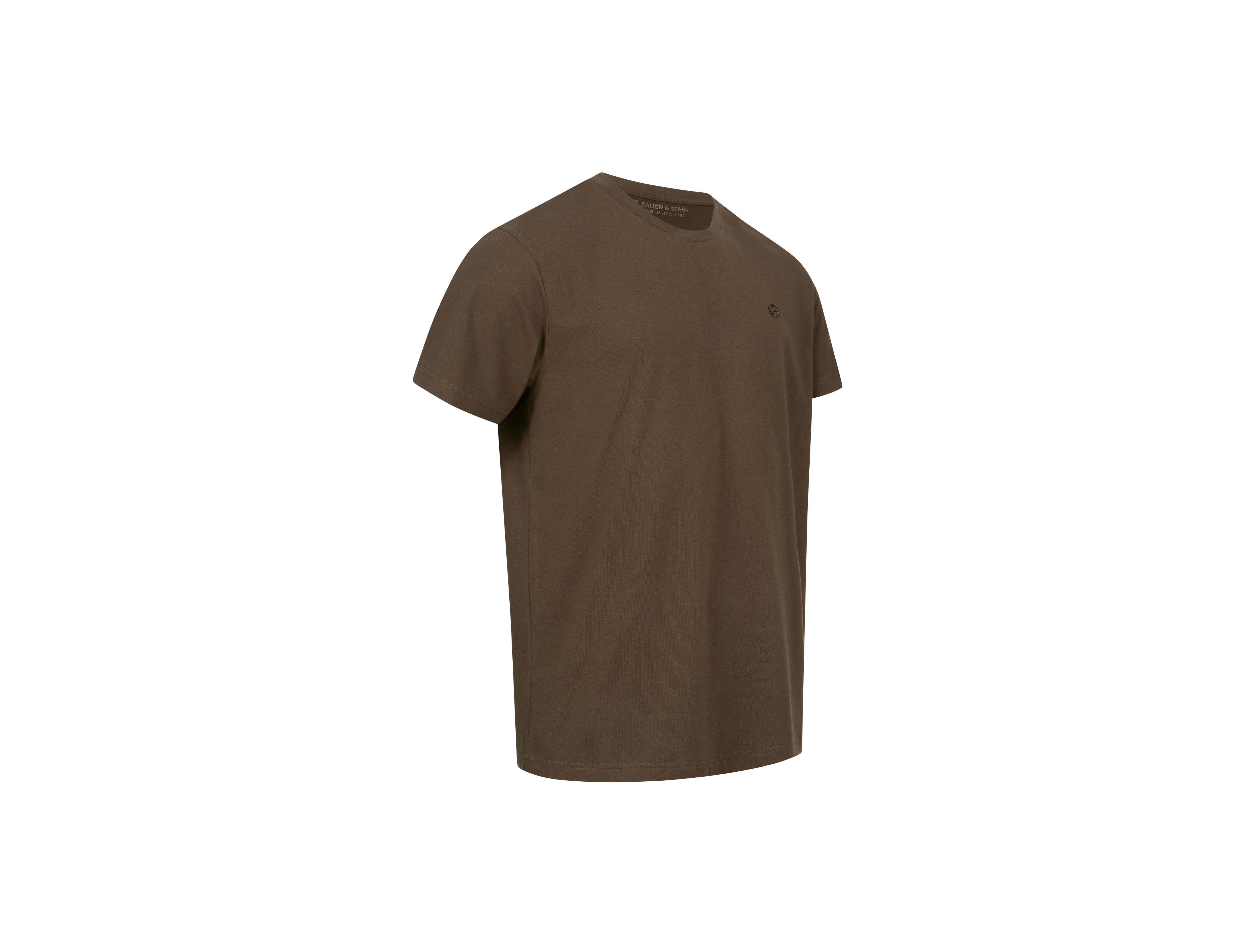 Sauer&Sohn Sauer T-Shirt 23 schoko  T-Shirts Herren