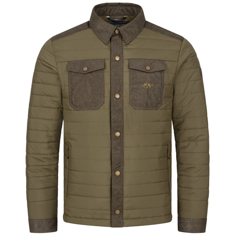 Blaser Ron Isolation Shacket dunkel oliv Winterjacken Herren