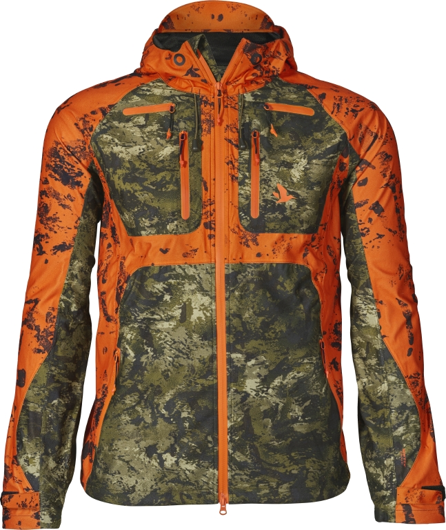 Seeland Vantage green/orange Fleecejacken Herren