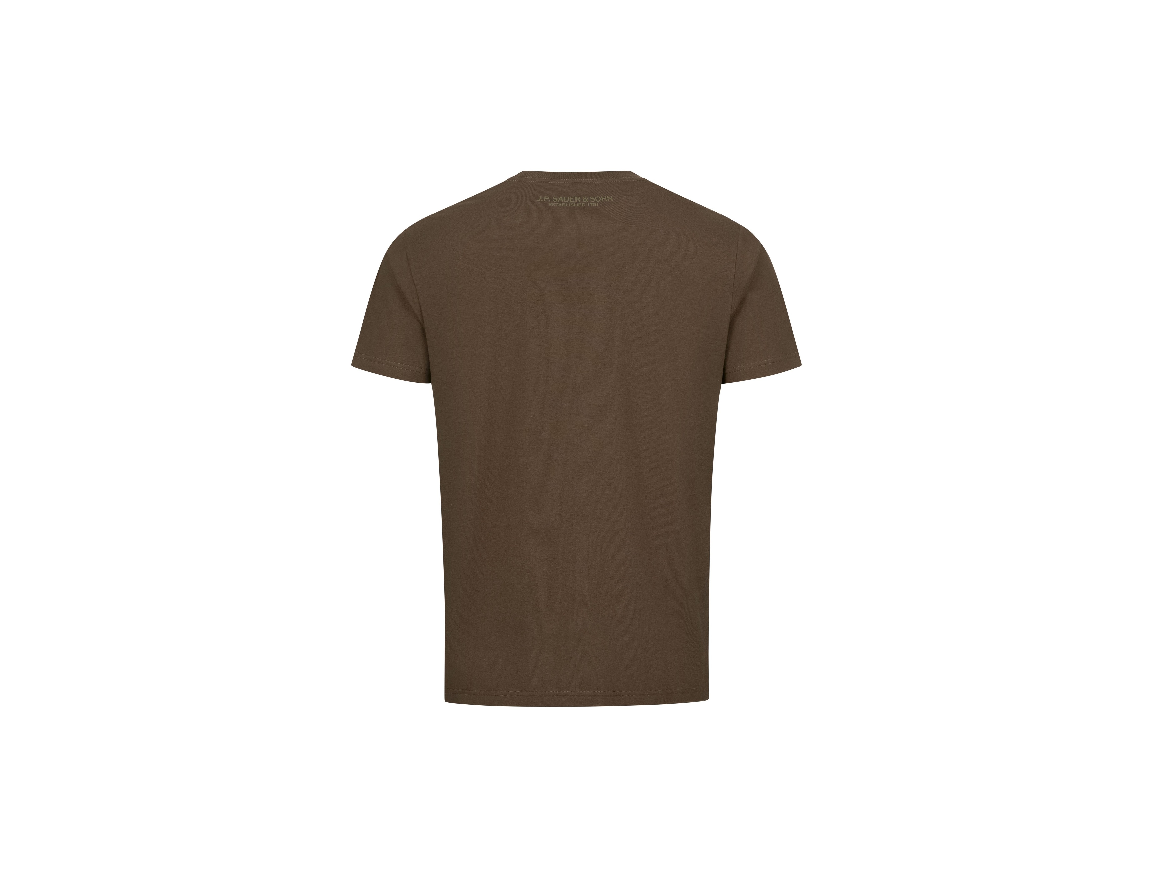 Sauer&Sohn Sauer T-Shirt 23 schoko  T-Shirts Herren