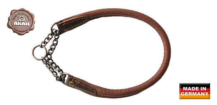 Albrecht-Kind Halsband Elchleder 30cm Hundehalsbänder & Geschirre