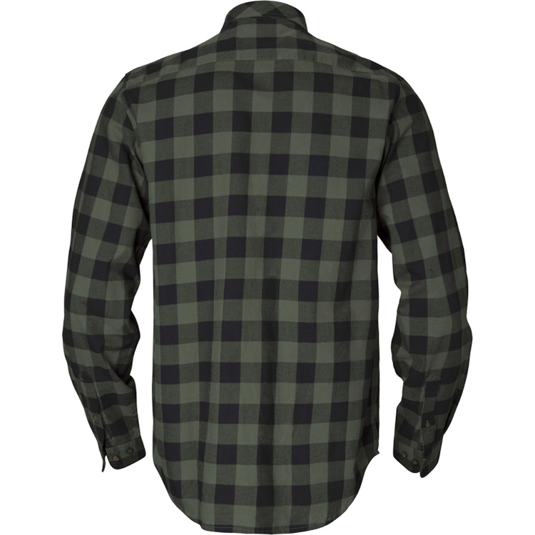 Härkila Scandinavian Shirt Green Check Flanellhemden Herren