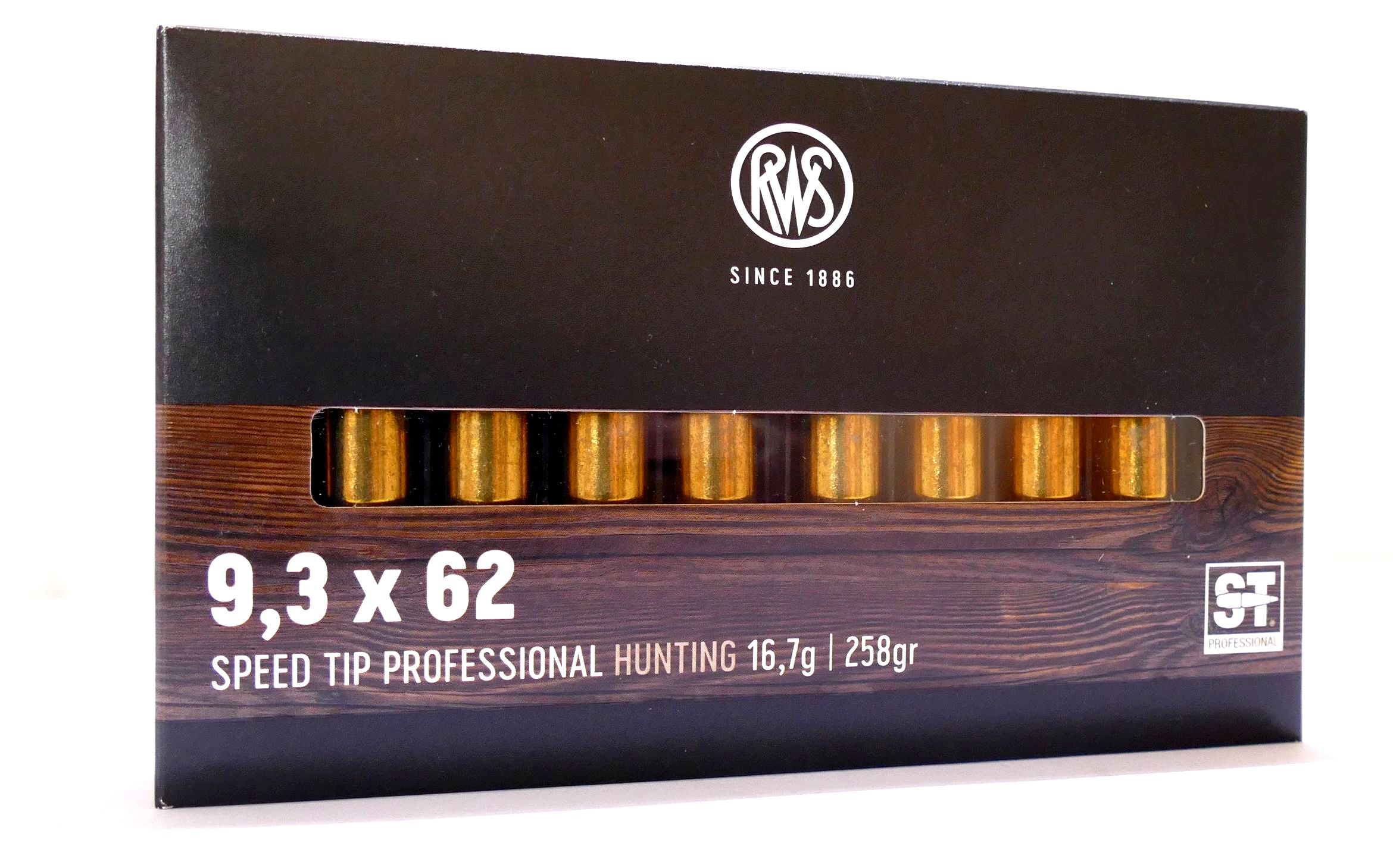 RWS 9,3X62 SpeedTip 16,7g/258grs Büchsenpatronen