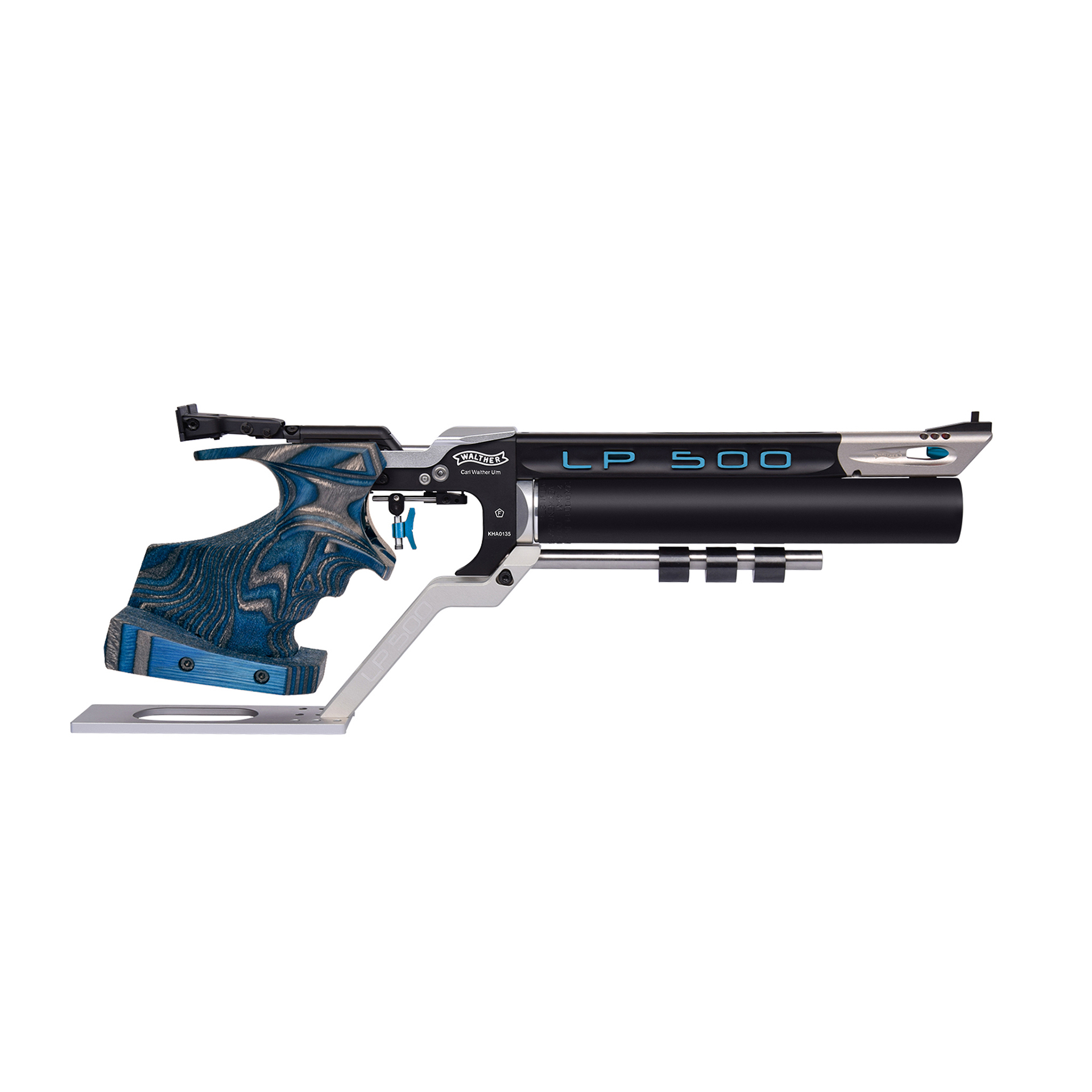 Carl-Walther LP500-M Auflage Blue Angel rechts Luftpistole Match