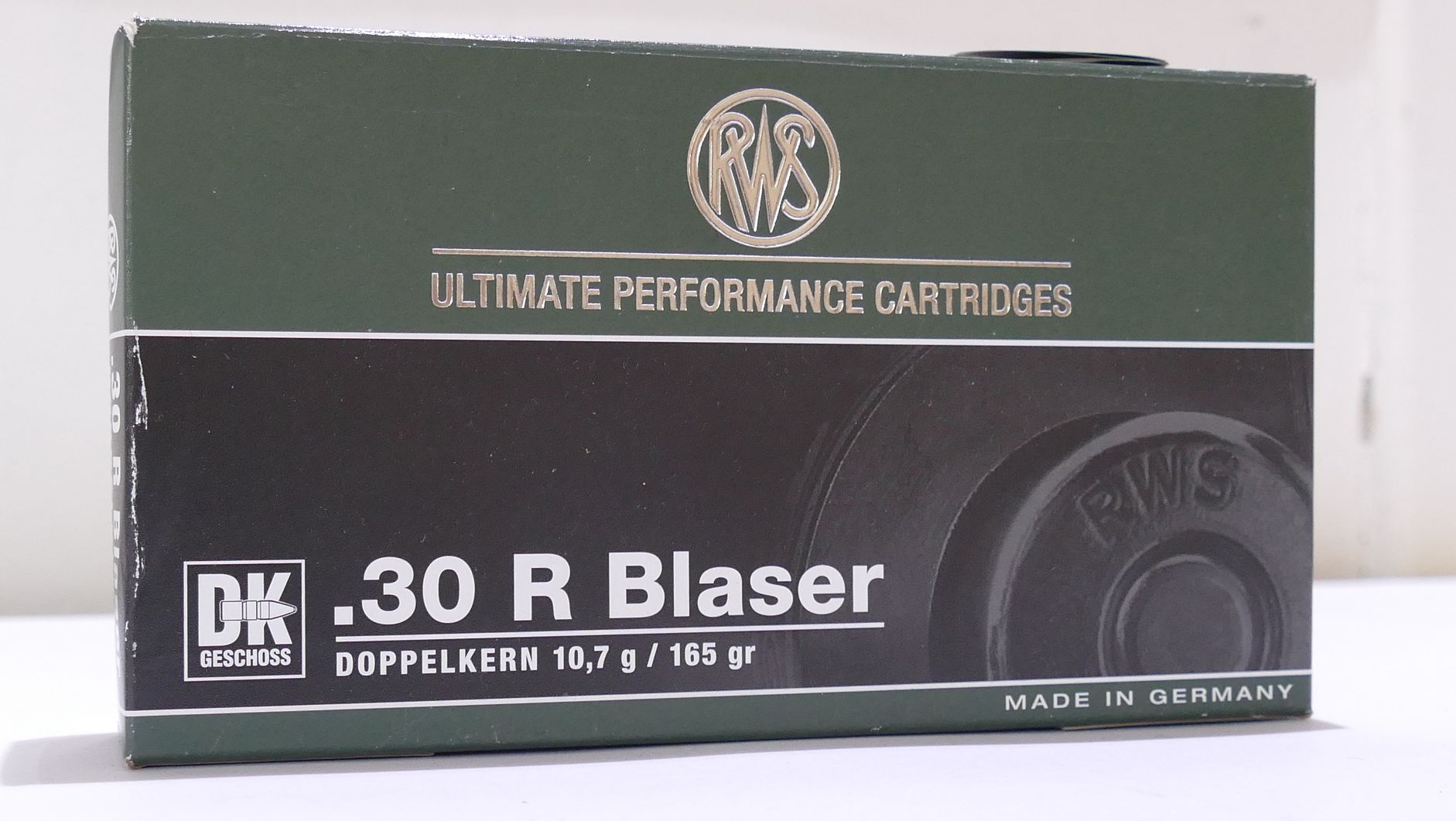 RWS .30 R Blaser DK 10,7g/165gr. Büchsenpatronen