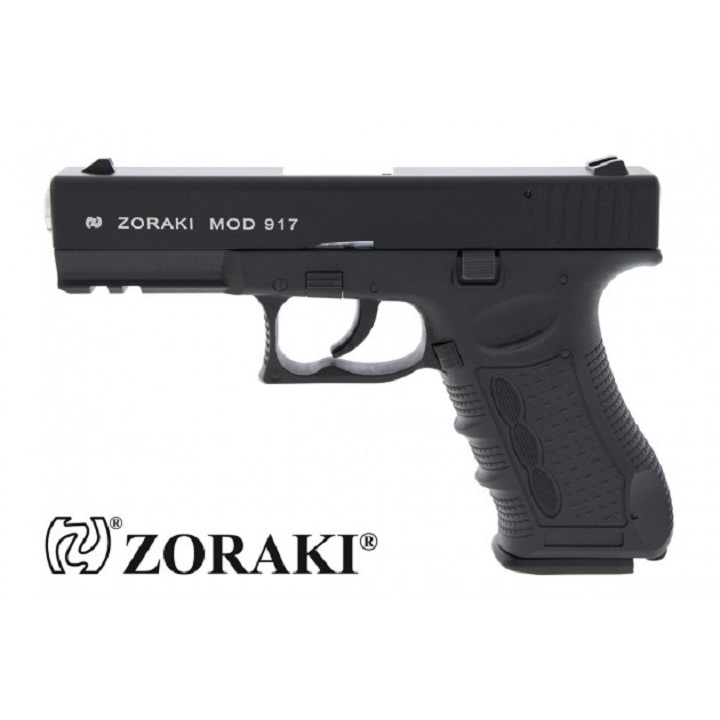 Buchner Zoraki 917 brüniert/chrom 9mm PAK Gas- & Signalwaffen