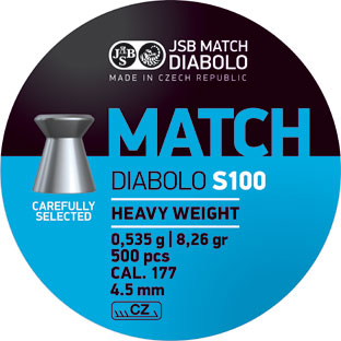 JSB Match schwer 0,53 4,49mm Diabolo Munition