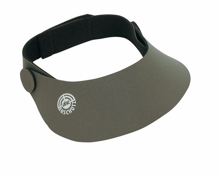 AHG-Anschütz Neopren-cap de luxe small 9cm grau Schießmütze/Stirnband