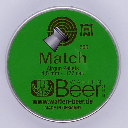 Haendler & Natermann Beer Match 4,50 mm Diabolo Munition